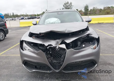 2018 Alfa Romeo Stelvio Ti Awd z USA, uszkodzony, nr VIN ZASFAKBN5J7B63285